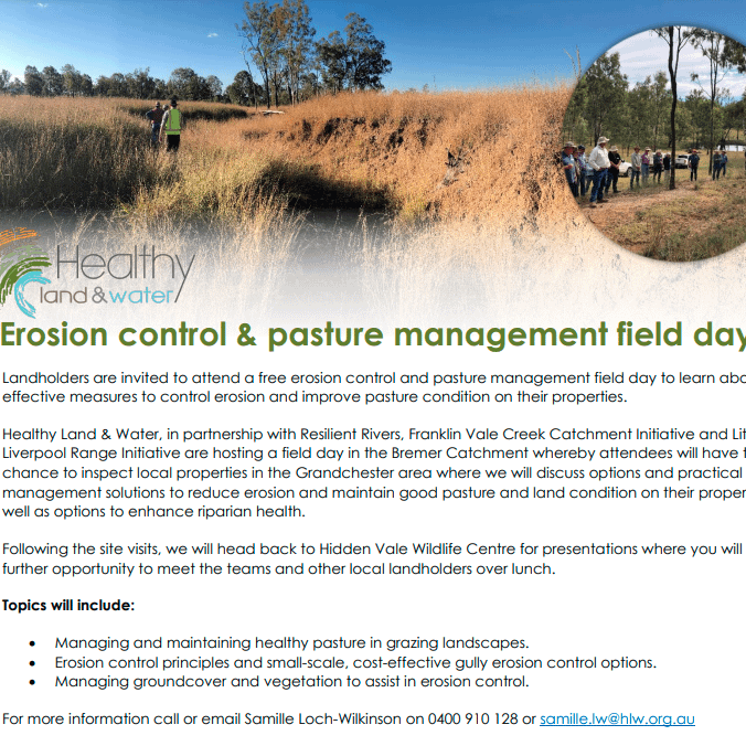 Erosion Control Field Day